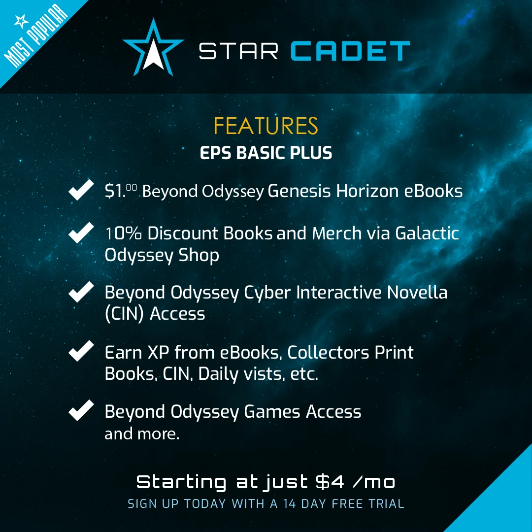 Beyond Odyssey Cosmic Crew Membership - Star Cadet